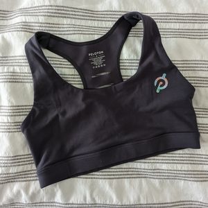Peloton Sports Bra Go Further Size M Back Cut Outs